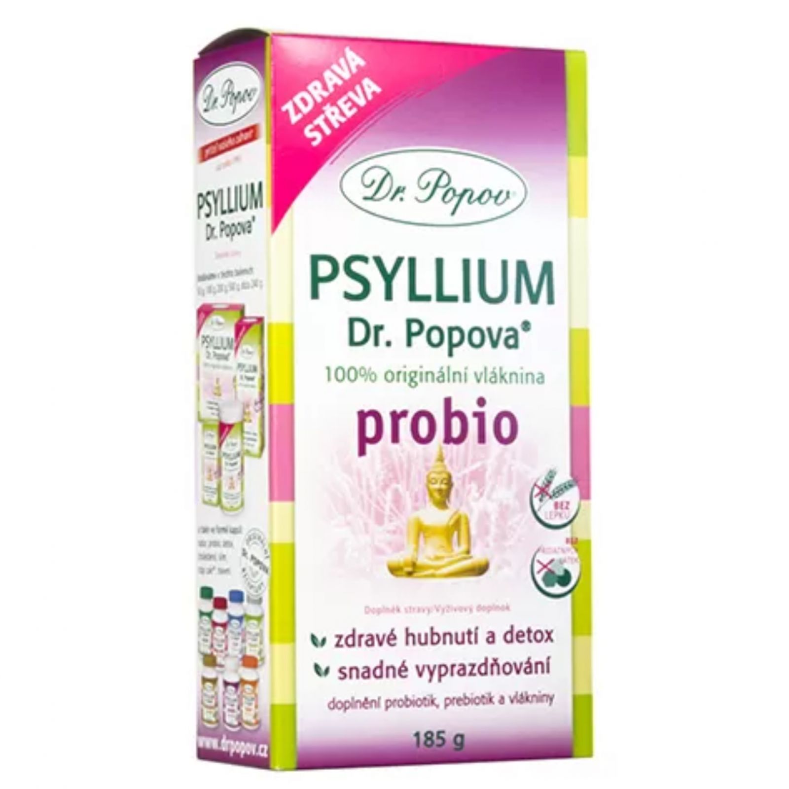 Dr. Popov Psyllium PROBIO 185 g