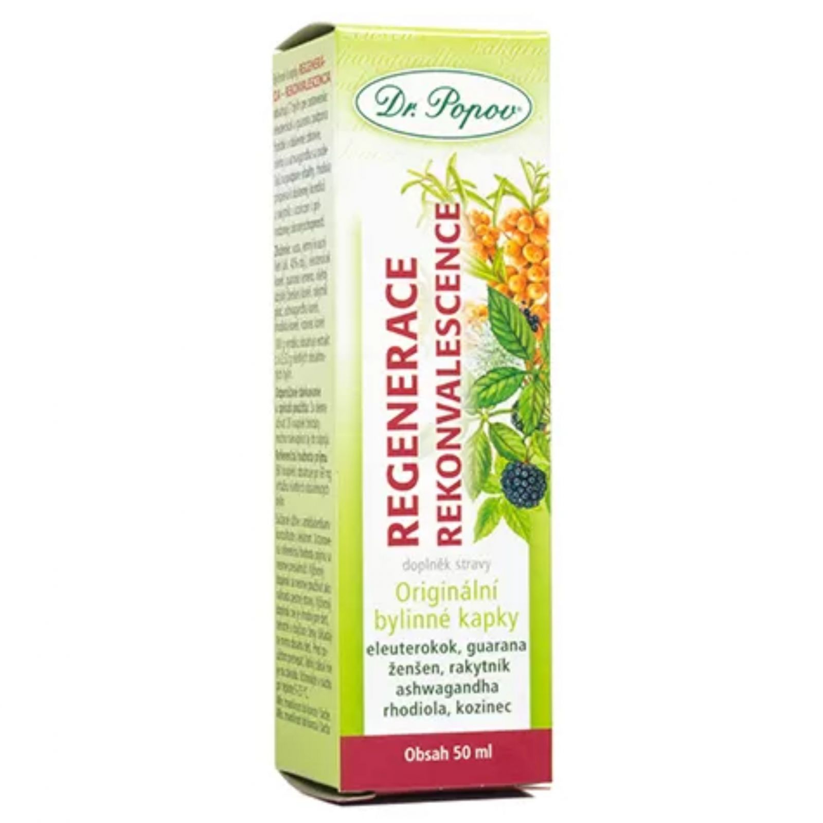 Dr. Popov Regenerace – rekonvalescence 50 ml
