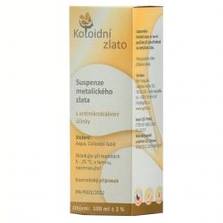 Koloidní stříbro Koloidní zlato 10 ppm 100 ml - krabička