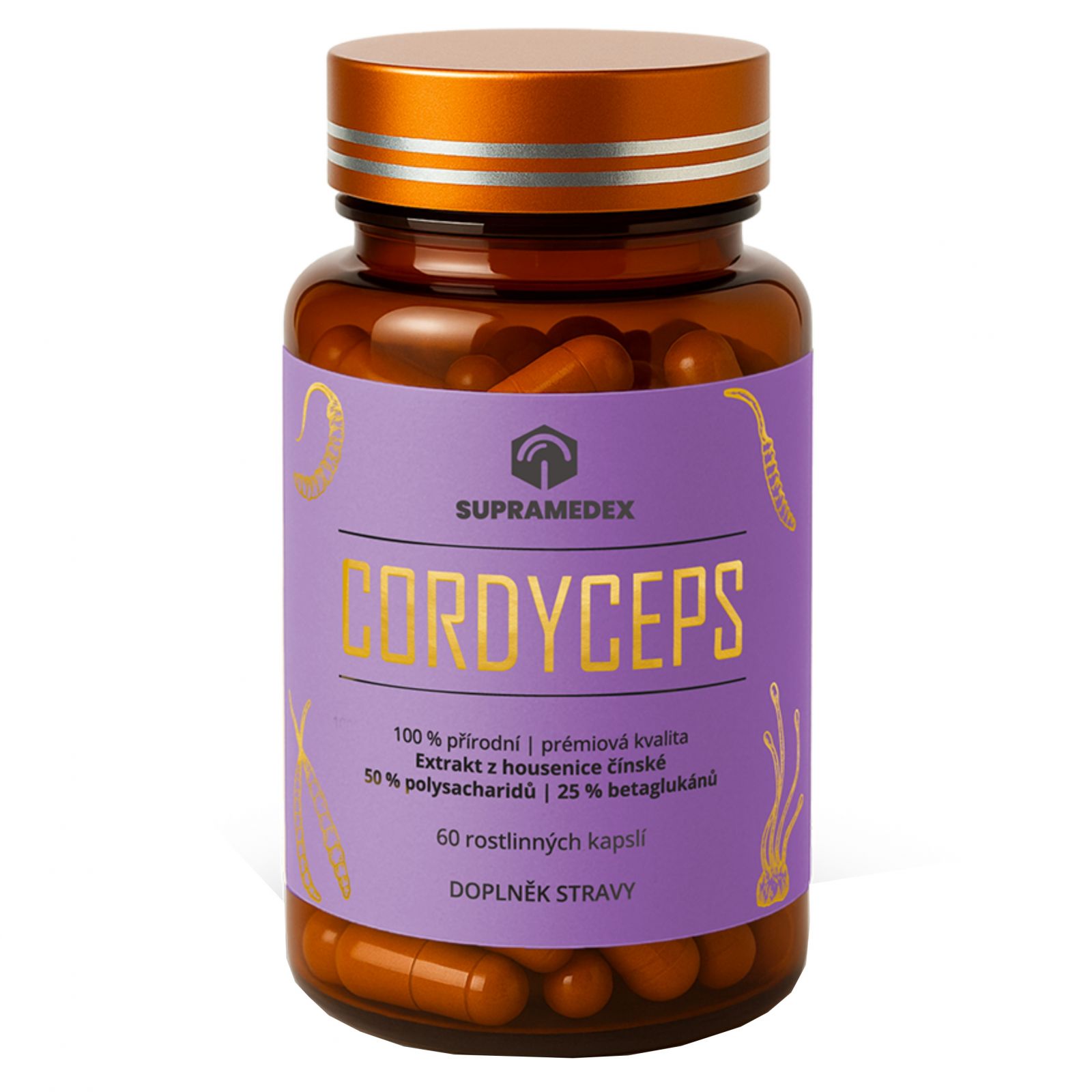 Supramedex Cordyceps 60 kapslí