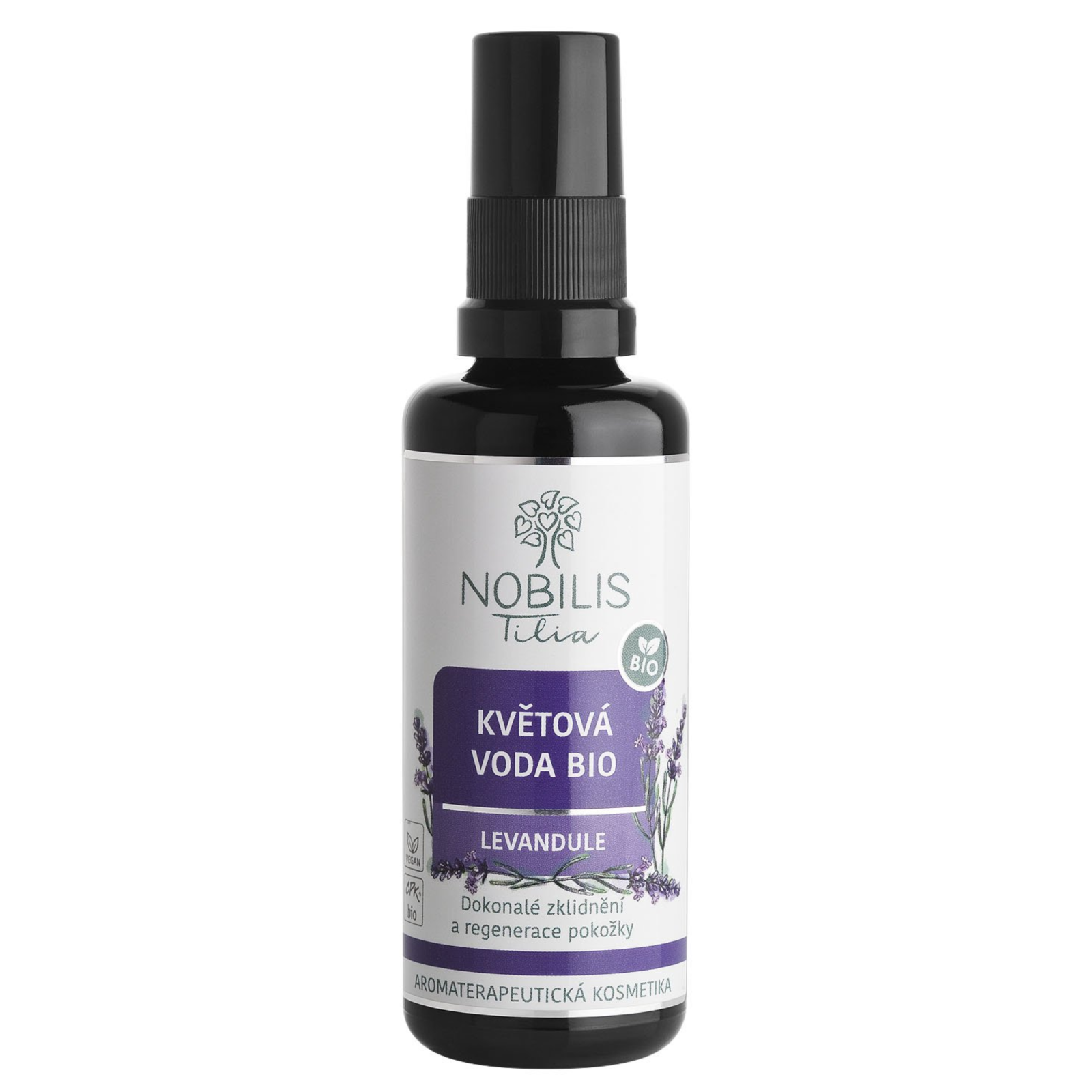 Nobilis Tilia Květová voda BIO Levandule 50 ml