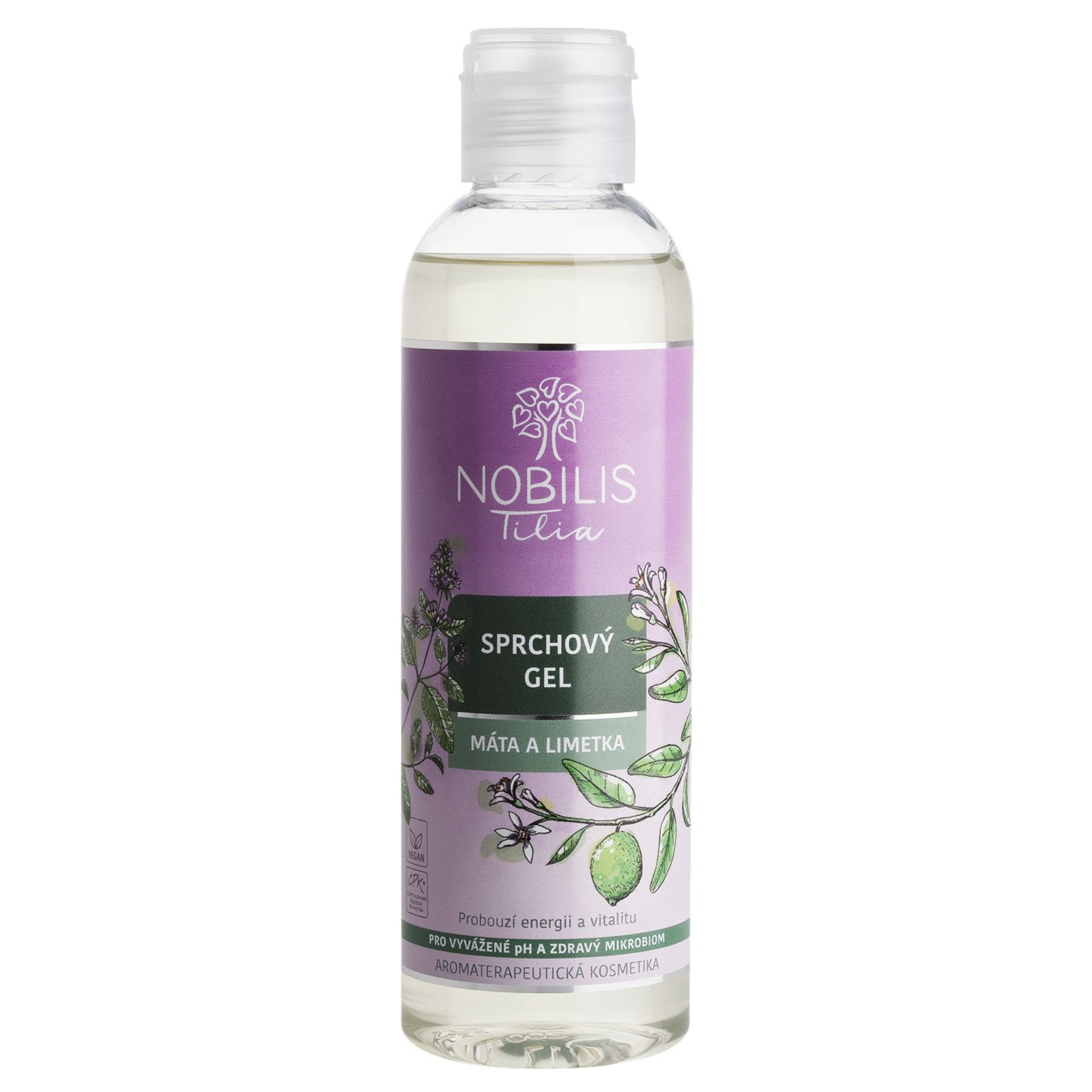  Nobilis Tilia Sprchový gel Máta a limetka 200 ml