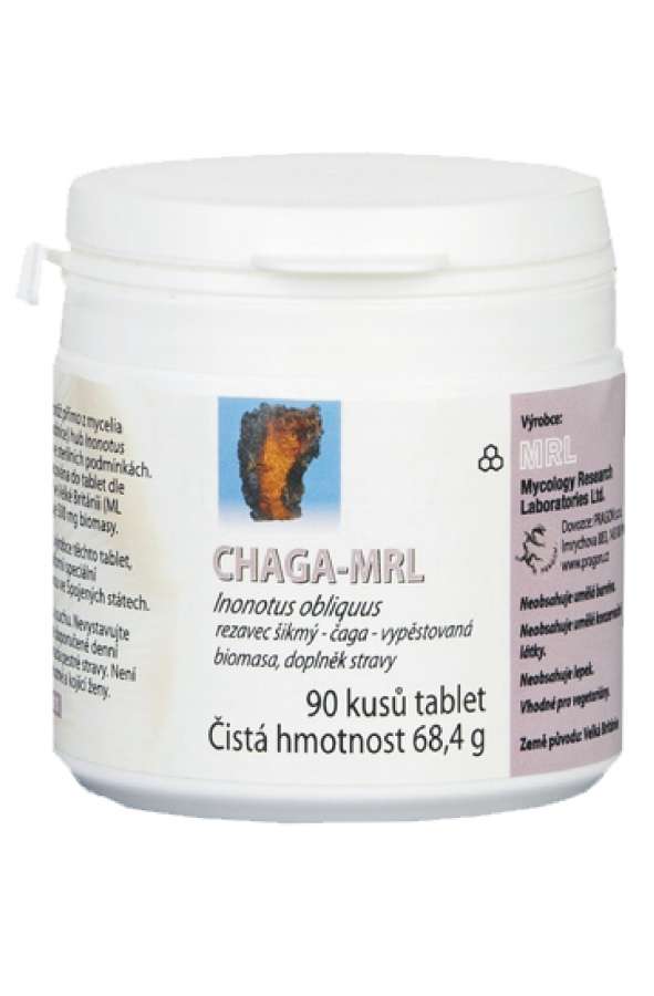 MRL Chaga - rezavec šikmý 90 tablet