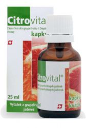 Herb-pharma Citrovital - Grep extrakt z jader 25 ml 