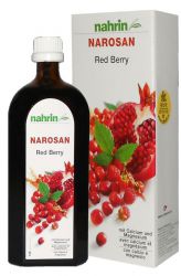 nahrin Narosan Red berry - krabička a lahev - původní design