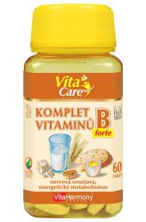 VitaHarmony Komplet vitaminů B-forte 60 tablet