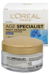 L'Oréal Paris Age Specialist noční krém 35+ proti vráskám 50 ml
